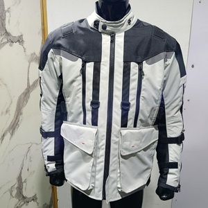 เสื้อแจ็คเก็ตมอเตอร์ไซค์ทัวร์ริ่งพรีเมียม คอร์ดูร่า พร้อมช่องใส่แผ่นป้องกัน แผ่นสะท้อนแสง ปรับได้ เหมาะสำหรับการขับขี่แบบผจญภัย - Product Image 1