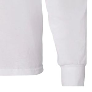 Camiseta blanca de manga larga con estampado gráfico 1908, cuello redondo, informal, para mujer, ropa de calle, moda, uso diario, AKA - Product Image 4
