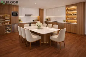 Revêtement de sol SPC haut de gamme ATTFloor Vietnam, 100 % étanche, vinyle de luxe à clipser, écologique, ignifuge, antidérapant, planches moyennes, garantie 5 ans - Product Image 3