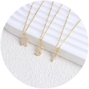 High-End 26 Letter English Pendant <b>Necklace</b> for <b>Women</b> <b>Cross</b>-Border Luxury Design Exclusive for Europe and America - Product Image 5