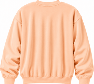 Sweat-shirt à col rond avec logo personnalisé imprimé en strass, unisexe, coupe classique, décontracté, pull en tricot d'automne, 100% coton floqué - Product Image 2