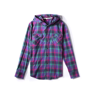 Chemise en flanelle à carreaux vert forêt pour homme, en coton tissé, double poche, respirante, confortable, chemise décontractée - Product Image 2