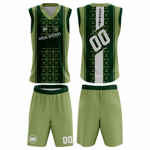Uniforme de Baloncesto de Alta Calidad, Diseño Personalizado, Conjunto de Camiseta y Pantalones Cortos, Ropa Deportiva que Absorbe la Humedad, Proveedor Directo de Fábrica, Venta al Por Mayor - Product Image 1