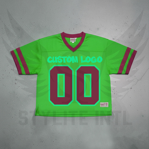 Wholesale Price Custom Design American Football Wear Sublimation Printed Quick Dry Jersey <b>Mesh</b> Tshirts for Adults Men - Product Image 3