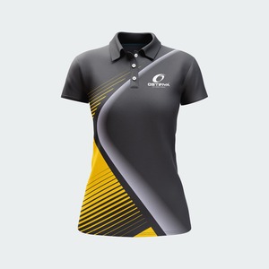 Polo uni respirant et écologique pour femme, anti-boulochage, séchage rapide, en polyester, idéal pour le transfert thermique – Prix de gros - Product Image 5