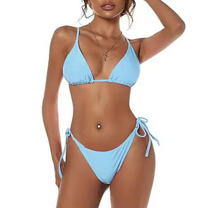 Nouveau Maillot de Bain Bikini Personnalisé 2026 – Dernière Tendance, Broderie Colorée, Maillot de Bain Sexy pour Femme, Ensemble Bikini Deux Pièces par Sublimation - Product Image 4
