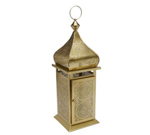 Nouvelle lanterne marocaine en métal/verre gravée à la main pour la décoration intérieure/extérieure de Noël de la meilleure qualité - Product Image 1