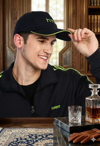 Wholesale Custom Logo Solid Front Panel 6-Panel Dyson <b>Cap</b> Adjustable Cotton Twill <b>Baseball</b> <b>Cap</b> Men Sporty Style - Product Image 2