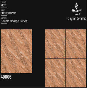 Azulejos de Porcelana Mate Serie DC de CLAYTON CERAMIC, Textura Imitación Piedra, Antideslizantes, Resistentes al Desgaste, para Uso Comercial y Residencial - Product Image 2