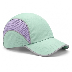 Gorras de running personalizadas diseñadas con paneles de malla transpirable, diademas cómodas y colores personalizados para eventos deportivos y equipos. - Product Image 6