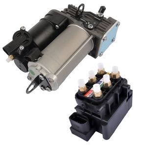 For Mercedes Benz GL320 GL350 GL450 ML320 ML350 ML450 ML500 ML63 AMG Air Suspension Compressor Pump + Valve Block 1643200304 21 - Product Image 5