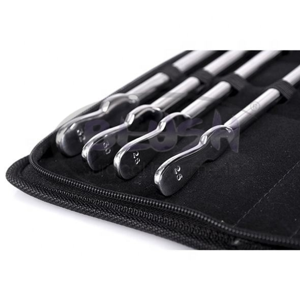 Juego de 8 sondas uretrales Van Buren de acero inoxidable, curvadas en forma de J, instrumentos ortopédicos, certificados CE, reutilizables, manuales - Product Image 5