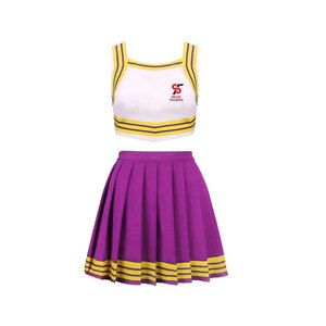 Tenue d'équipe de qualité supérieure pour sportifs, texture douce, flexibilité maximale, uniforme de cheerleading - Product Image 1