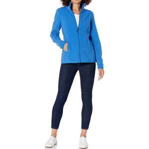 Couleur personnalisée coupe-vent femmes mince extérieur veste d'hiver coton Polyester dames contraste randonnée porter de haute qualité séchage rapide - Product Image 1