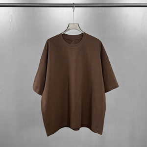 T-shirts décontractés pour hommes avec logo imprimé personnalisé, toucher doux, extensible, mélange de coton et de spandex, coupe athlétique, manches courtes - Product Image 2