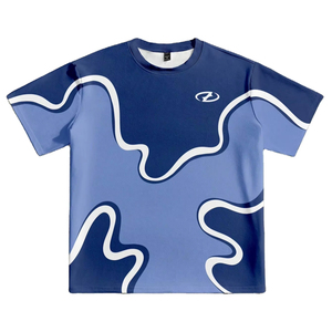 T-shirt vintage surdimensionné en coton épais 100 % personnalisé pour homme, coupe carrée, streetwear, manches courtes, respirant, séchage rapide - Product Image 4