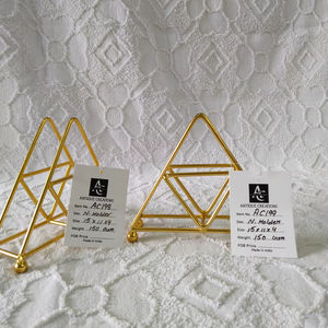 Porte-serviettes en fer de luxe moderne, nouveauté, best-seller, pour décoration intérieure et extérieure de Noël - Product Image 3