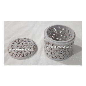 Cajas de Joyería Rectangulares de Piedra Jabonosa Natural de la Mejor Calidad y Durabilidad con Diferentes Diseños de Tallado para Revender - Product Image 6