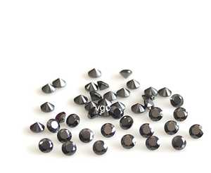 Moissanita Negra de 1.5mm, Corte Brillante Redondo, Claridad VS - Diamante de Moissanita Suelto de Alta Calidad - Product Image 6