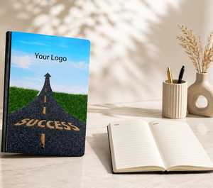 Premium <b>A5</b> Wooden Cover Notebook with Rechargeable LED Logo | 192 Pages | Executive Business <b>Diary</b> Luxury Wooden Hardcover <b>Diary</b> - Product Image 6