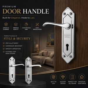 Universal Indoor Bedroom Stainless Steel Waterproof <b>Door</b> Handle <b>Lock</b> Push Button - Product Image 1