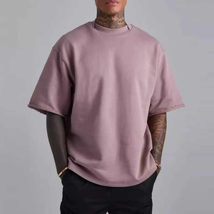 Camiseta de la Mejor Calidad Hecha en Pakistán, Servicio OEM, Camiseta Lavada al Ácido, Cuello Redondo, Manga Corta, Camisetas para Hombre - Product Image 2