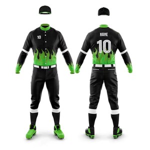 Ensemble de maillots de baseball personnalisés en gros pour les écoles, uniforme de baseball léger, maillot d'équipe pour les événements sportifs, vente en gros, États-Unis - Product Image 5