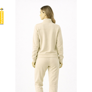 Ensembles de survêtements unisexes légers en polyester à capuche pour l'hiver, sur mesure, OEM, vente en gros |   Impression numérique personnalisée | - Product Image 2