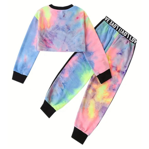 Vêtements de printemps pour tout-petits, robes pour bébés, boutique de vêtements pour enfants, 3 ensembles de vêtements pour filles en coton 100% uni à manches longues, design 2 en 1 - Product Image 3