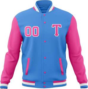 Veste bomber varsity classique vintage décontractée coupe ample pour l'extérieur, nouvelle collection, best-seller - Product Image 2