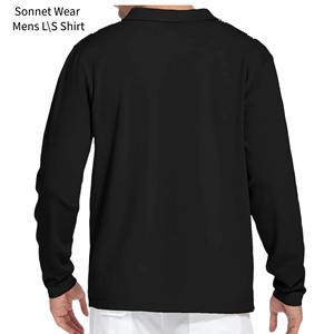 เสื้อเชิ้ตแขนยาวผู้ชายแบบติดกระดุมลายสก็อต - Product Image 2