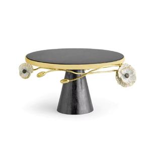 Support à gâteau rond en bois blanc fait main antiadhésif Alabanza Enterprises, lavage à la main uniquement, 1 pièce - Product Image 4