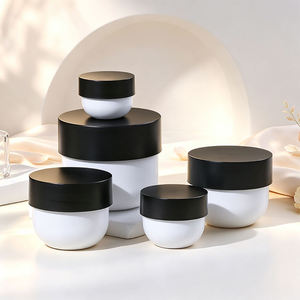 Tarro de plástico PP de boca ancha, resistente al calor, de alta capacidad (30-500 ml) para exfoliantes y cremas capilares - Product Image 1