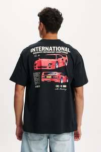เสื้อยืดคอตตอนพิมพ์ลาย สไตล์ไฮสตรีท พิมพ์ลาย DTF เนื้อผ้าหนา 300 GSM สำหรับแฟชั่นฤดูหนาว เสื้อยืดผู้ชาย - Product Image 5