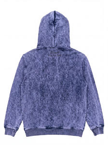 Sudadera con Capucha para Hombre, Estilo Vintage, Lavado Ácido, Oversize, con Estampado Gráfico de Volcán, Ropa Urbana Informal - Product Image 4
