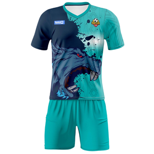 Uniforme de Fútbol Personalizado ODM OEM 2025, Conjunto de Camiseta de Fútbol de Moda, Pantalones Cortos Impresos de Secado Rápido, Transpirables y Ligeros, 100% Poliéster - Product Image 6