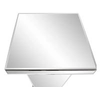 Table console rectangulaire moderne en acier inoxydable, table d'appoint, bureau d'accueil pour salon, hall d'hôtel