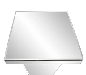 Mesa Consola Moderna de Acero Inoxidable con Pedestal, Mesa Auxiliar Rectangular, Mostrador de Recepción para Sala de Estar, Vestíbulo de Hotel - Product Image 2