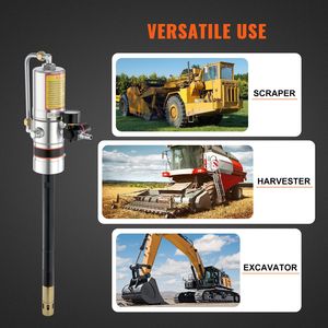 Pompa per Grasso ad Aria Compressa con Rapporto di Pressione 50:1, Tubo in Acciaio ad Alta Pressione da 13 Piedi, Pistola per Grasso Pneumatica - Product Image 6
