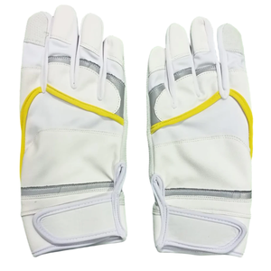 2026 New Arrival Customized Baseball <b>Batting</b> <b>Gloves</b> Hook Loop Closure Ambidextrous Non-Slip Wear-Resistant Breathable <b>Gloves</b> - Product Image 4