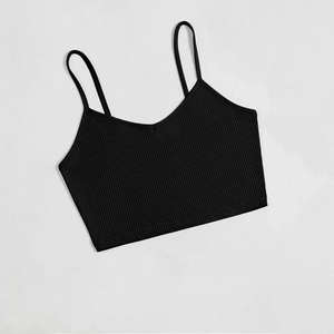 Nuevo Sujetador Deportivo de Alta Sujeción para Mujer, Estilo Simple sin Costuras, Talla Grande, Transpirable, Ecológico, con Logotipo Personalizable en la Parte Delantera - Product Image 1