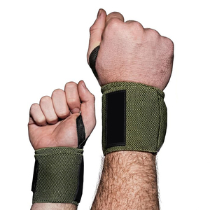 Soportes de Muñeca Transpirables de Nailon Perforado con Cierre Flexible de Gancho y Bucle para Uso Diario, Terapia de Compresión Refrescante - Product Image 2