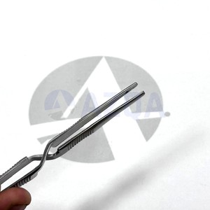 Pinzas de Alta Calidad para Atado de Moscas, Punta Fina de Acero Inoxidable, Herramienta de Pesca para Colocación Precisa de Cuentas y Trabajo con Anzuelos - Product Image 5