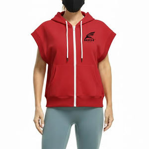 Hoodies sans manches pour hommes les plus vendus – Coton mélangé, basiques pour le fitness et la musculation, idéaux pour l'hiver – Les plus populaires de la mode - Product Image 2