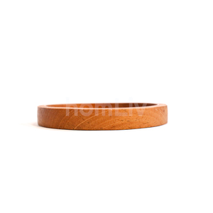 OEM Natural Eco Friendly Aleta Teak Wood Drink Coaster Sustainable Food Safe No Paint and Varnish Halal Customized Kitchen - Product Image 2