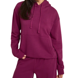 Women Pullover Hoodie Tracksuit <b>Set</b> Kangaroo Pocket Wide Leg Trouser Elastic Waist Relaxed Two Piece <b>Loungewear</b> Outfit Wholesale - Product Image 6