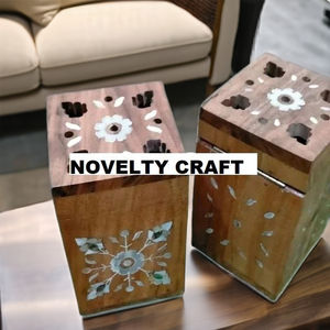 Handmade Solid Wood Madkhan <b>Incense</b> <b>Burner</b>-Best Selling Sandalwood Scented <b>Holder</b> for Spring & Summer Homes & Altars in Gift Box - Product Image 1