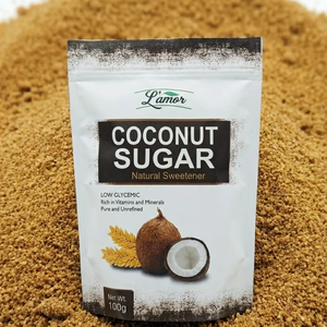 น้ำตาลทรายขาวบริสุทธิ์จากน้ำมะพร้าว 100 กรัม (ปรับแต่งฉลากได้) - Product Image 2