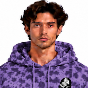 Sweat à capuche surdimensionné en polaire violet personnalisé à imprimé léopard avec poche kangourou, cordon de serrage et respirant, respectueux de l'environnement - Product Image 3