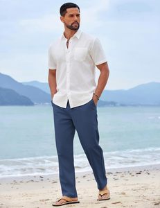 Custom <b>Men's</b> Mid Drawstring Closure Straight Casual <b>Lounge</b> <b>Pants</b> Premium Cotton Knit Eco-Friendly Quick Dry Lightweight - Product Image 4